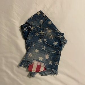 4th of July jean shorts